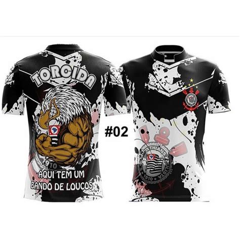 Camiseta Camisa De Time De Quebrada Corinthian Unissex Nome Torcida