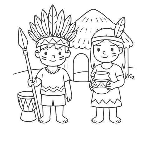 Indigena Desenho Facil