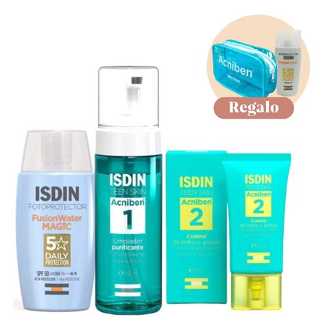 Ripley Rutina Isdin Cuidado Y Proteccion Anti Acne