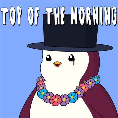 Good Morning By Pudgy Penguins