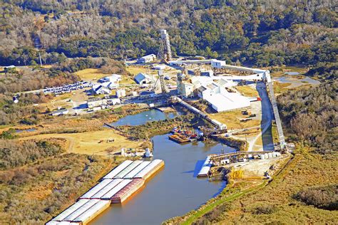 Cargil Salt mine at Avery Island Louisiana Photograph by Ronald Olivier ...