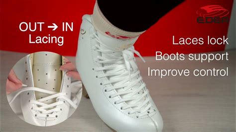 How To Lace Edea Skates Youtube