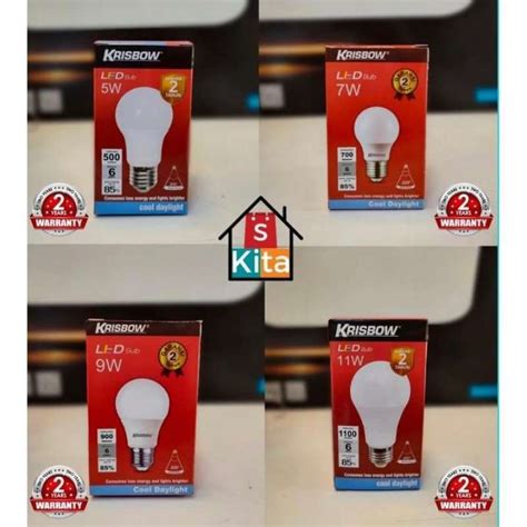 Jual Lampu Led Krisbow Lampu Bohlam Krisbow Di Seller Kita