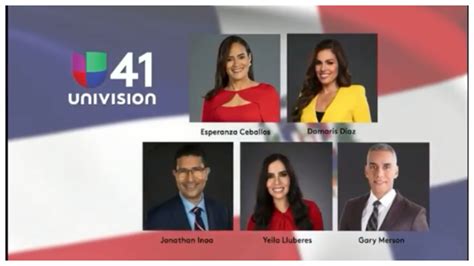 Talento De Univision 41 Nueva York En El Desfile Dominicano 2023