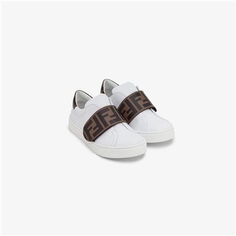 Fendi Kids Ff Strap Sneakers Harrods It Atelier Yuwaciaojp