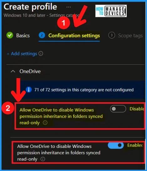 OneDrive In Windows 11 Control Policies 77 Intune Policy Settings 5