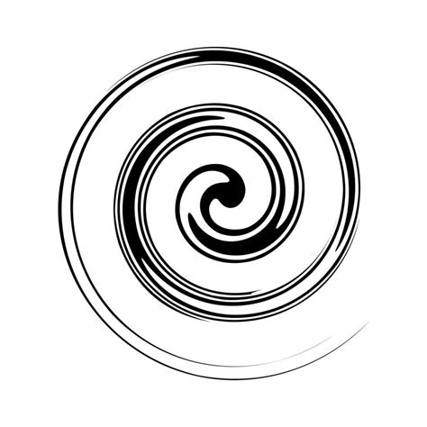 Abstract spiral sketch 22496060 Vector Art at Vecteezy