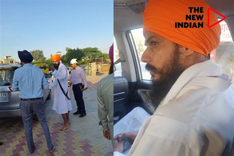 Khalistan Leader Amritpal Singh Surrenders After Month Long Chase The New Indian