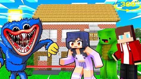 HUGGY WUGGY Vs APHMAU Maizen JJ MIKEY In Security House Battle