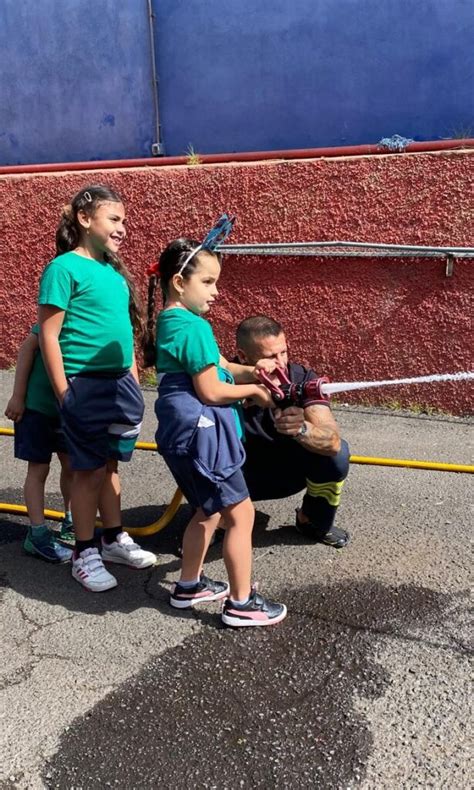 Visita al parque de bomberos de La Laguna CEIP Montaña Pacho