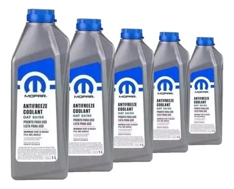 Kit Anticongelante Liquido De Arrefecimento Mopar Litro Frete Gr Tis