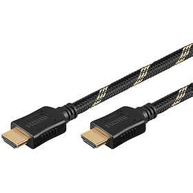 Goobay Cotton Sheath Hdmi Hdmi High Speed With Ethernet M Hitta