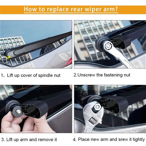 Oge Premium Rear Wiper Arm And Blade For Hyundai Cr V Crv