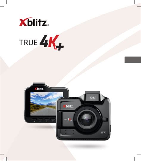 Xblitz True 4K Handleiding 68 Pagina S