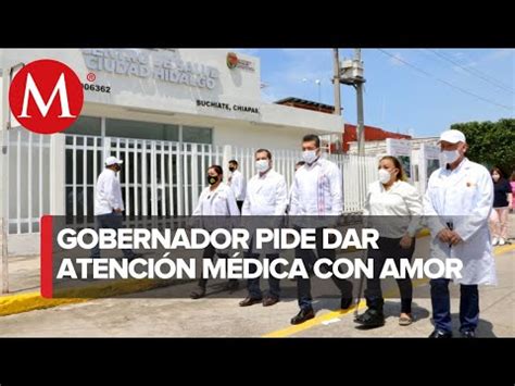 El gobernador de Chiapas inaugura la reconversión del centro de salud