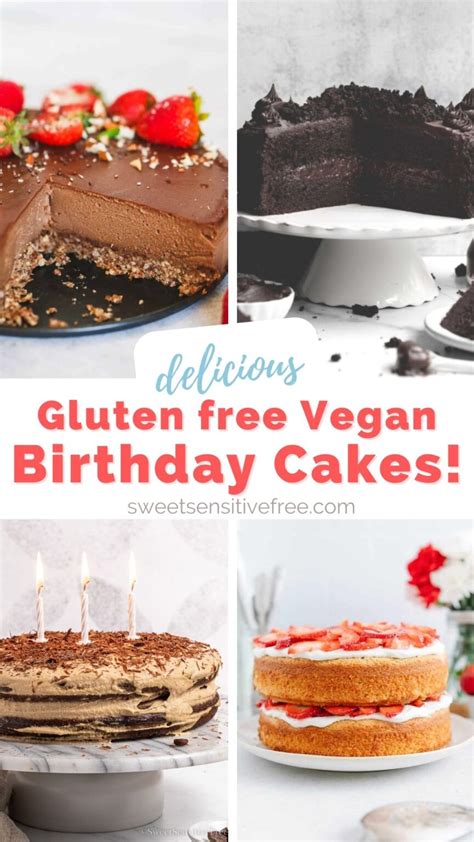 The Best Gluten free Birthday Cakes! (Dairy free, Egg free)