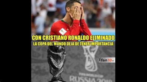 Memes De Cristiano Ronaldo Y Portugal Eliminado De Rusia 2018 Tras