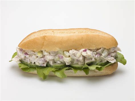 Chicken salad sub sandwich – License Images – 971519 StockFood