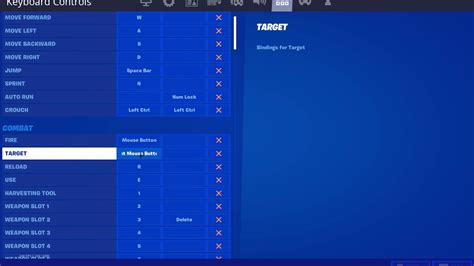 Fortnite Settings Keybinds Youtube