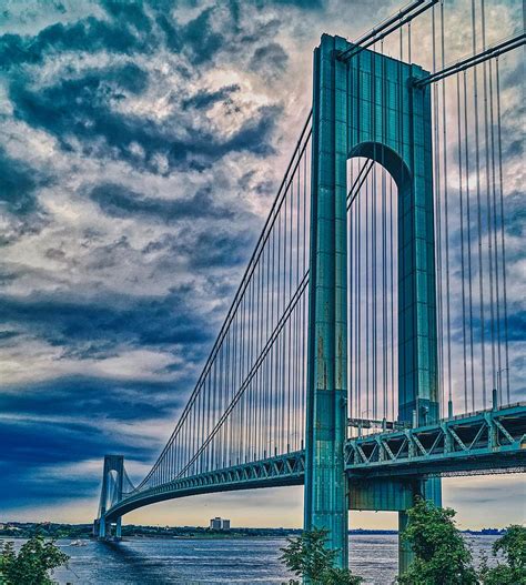 Verrazzano-Narrows Bridge Photograph by Mountain Dreams - Pixels