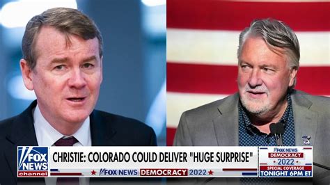 Chris Christie Says Tight Colorado Senate Race Could Deliver Huge Surprise Fox News Video