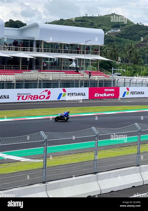 Team In Action During Free Practice Of The Indonesian Motorcycle Grand