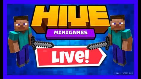 Minecraft Hive Live Stream Playing With Viewers YouTube