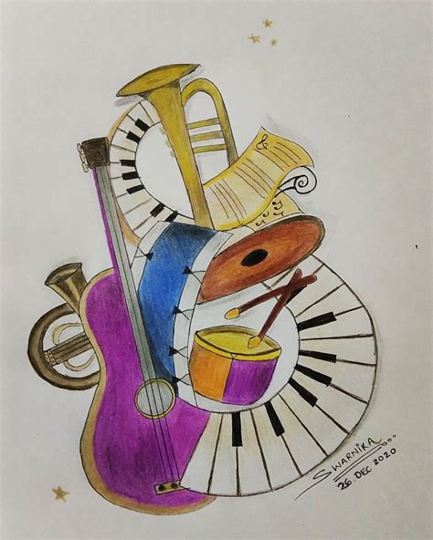 Music Instruments Art