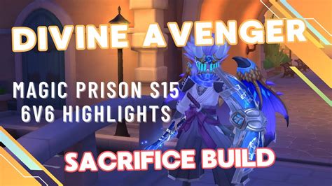 Ragnarok M Divine Avenger Sacrifice Build Magic Prison 6v6 YouTube