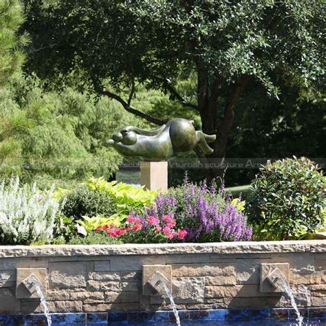 Rabbit Garden Sculpture