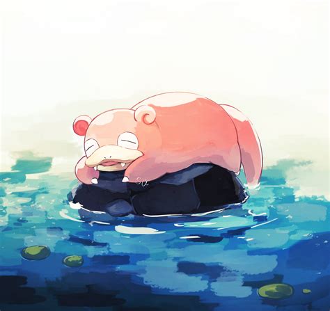 Slowpoke Pokemon Drawn By Su Sajo Su5 Danbooru