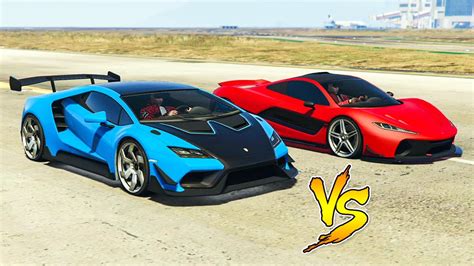 T20 VS TEMPESTA LA VOITURE LA PLUS RAPIDE DE GTA 5 ONLINE YouTube