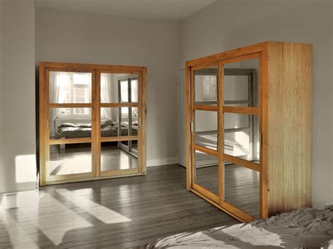 Solid wood wardrobe with sliding doors NOTE By Vitamin Design design GG ...