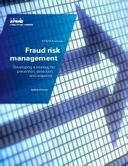 Fraud Risk Management Pdf Kpmg Forensic Fraud Risk Management