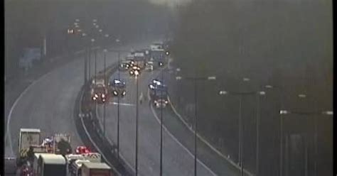 What Happened As M1 Was Blocked In Both Directions At J22 After Lorry