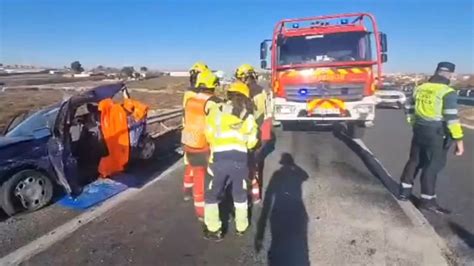 Al menos 7 heridos en una colisión múltiple en la A 42 en Numancia de