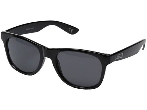 Vans Spicoli 4 Shades Sport Sunglasses Black Vans Logo Sunglasses Sports Sunglasses