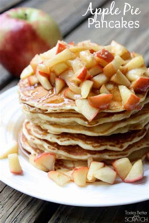 Apple Pie Pancakes Recipe Tastes Better From Scratch