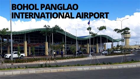 Arriving At Bohol Panglao International Airport Youtube