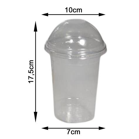 Copo De Plástico Transparente