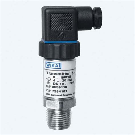 Wika S 10 Pressure Transmitter 0 To 100 Psi From Cole Parmer