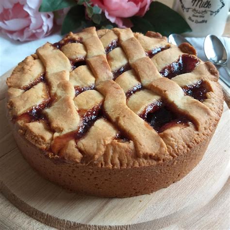 Crostata Morbida Della Nonna Senza Burro Dolce Ripieno Marmellata