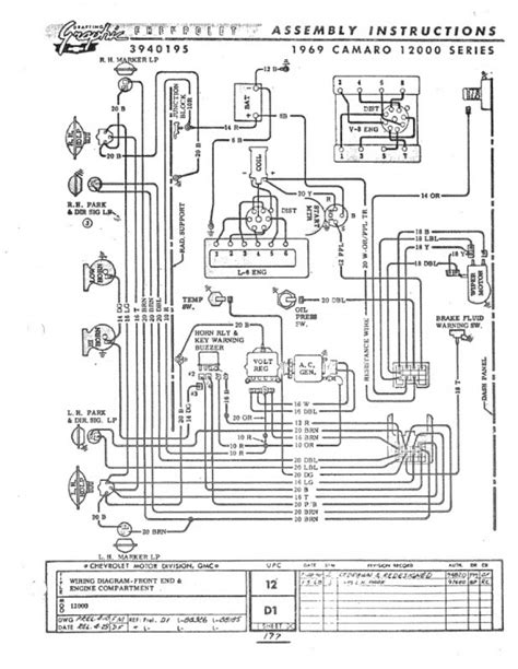 Wiring Diagram 1969 Camaro