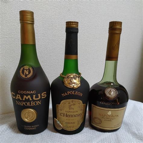 Cognac Napoleon Courvoisier Camus Hennessy