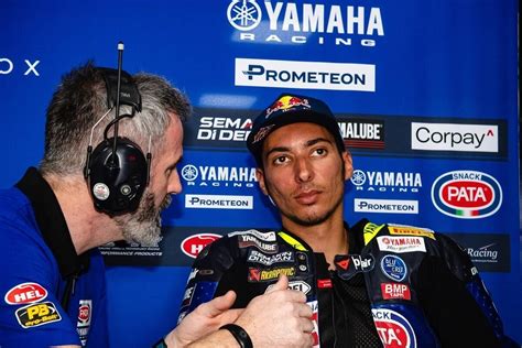 SBK Toprak Razgatlioglu Prova La Yamaha YZR M1 Nei Test MotoGP Di