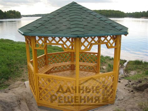 Беседки для дачи недорого в Москве и Московской области