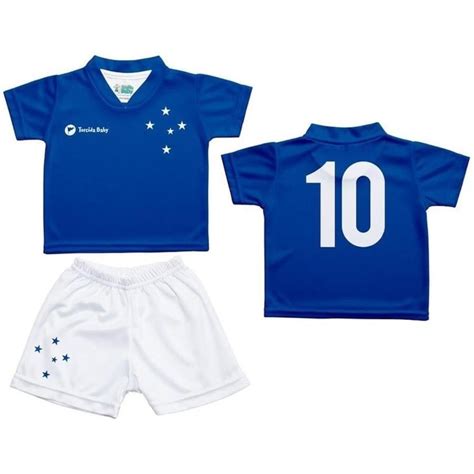 Uniforme Do Cruzeiro Torcida Baby Camisa Oficial Infantil Centauro