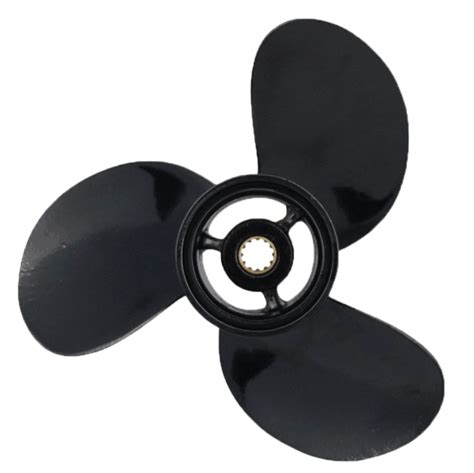 Tohatsu 6hp 9 8hp Aluminium Propeller 12 Spline Shaft