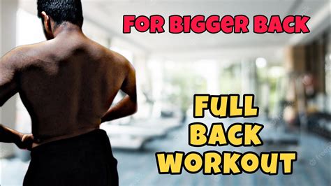 What Are The Best Back Workouts Youtube