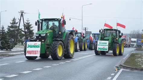 Rolnicy Strajkowali Na Dk W Szczekocinach Nie B D Grabarzem